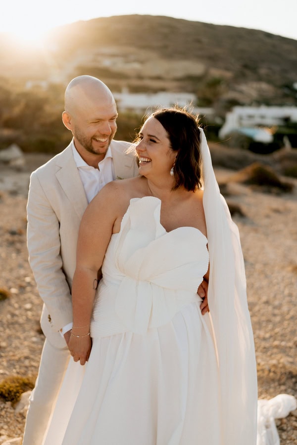 Fall Wedding In Paros With Boho Rustic Decor And Warm Colors