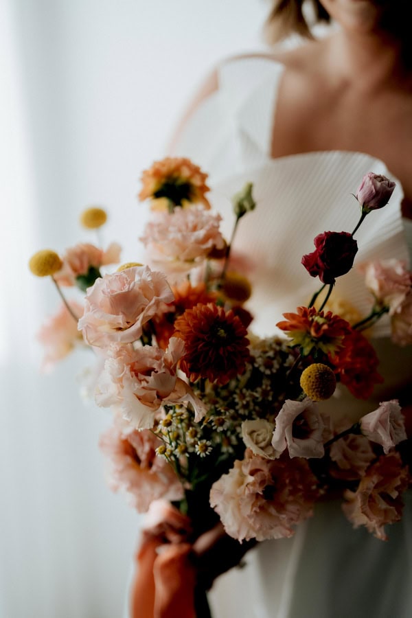 Fall Wedding In Paros With Boho Rustic Decor And Warm Colors