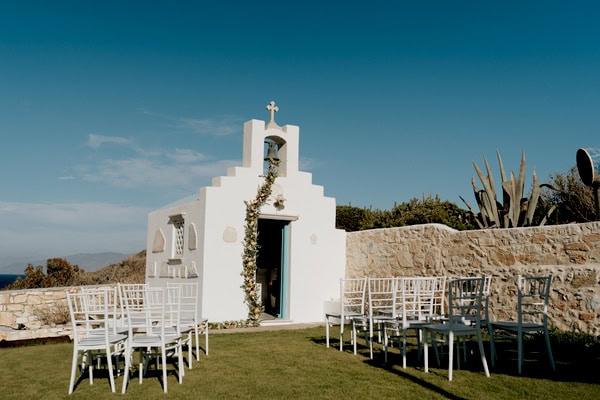 Fall Wedding In Paros With Boho Rustic Decor And Warm Colors