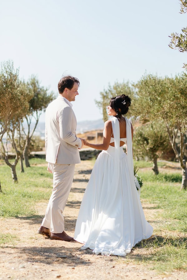 Intimate Destination Wedding Tinos Wildflowers