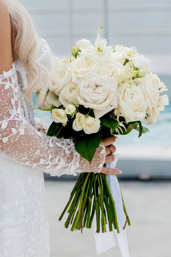 Modern Neutral Wedding With Breathtaking Views