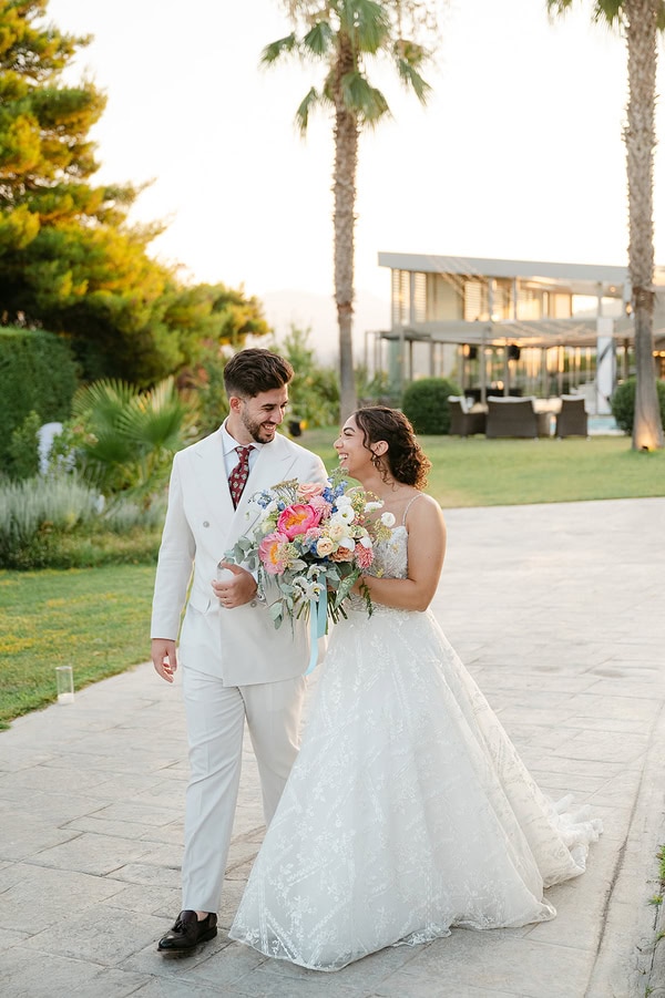 Romantic Destination Wedding With Chic Travel Inspired Details