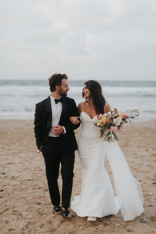 Romantic Destination Wedding With Roses Neutral Tones