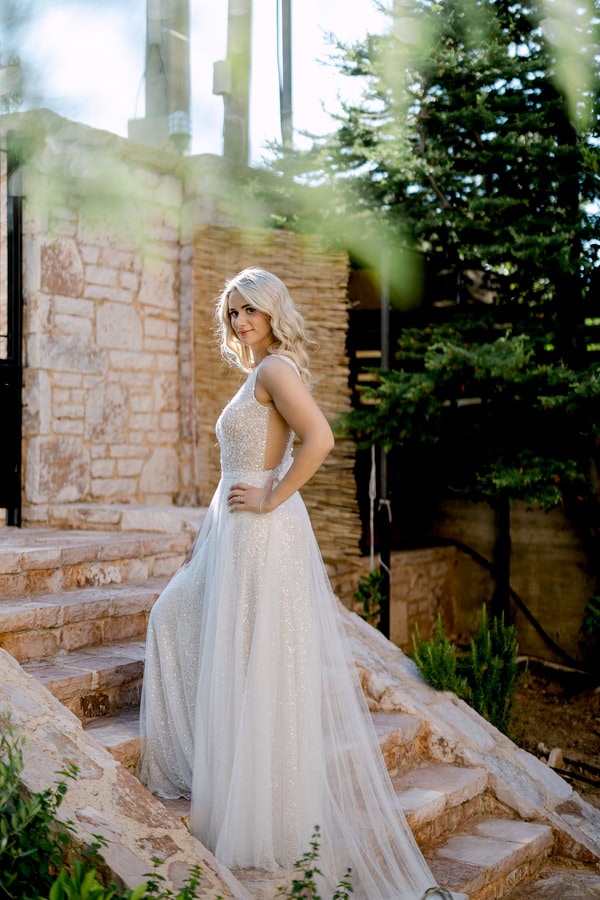 Romantic Summer Wedding With Pastel Tones At Polichoros Lolou