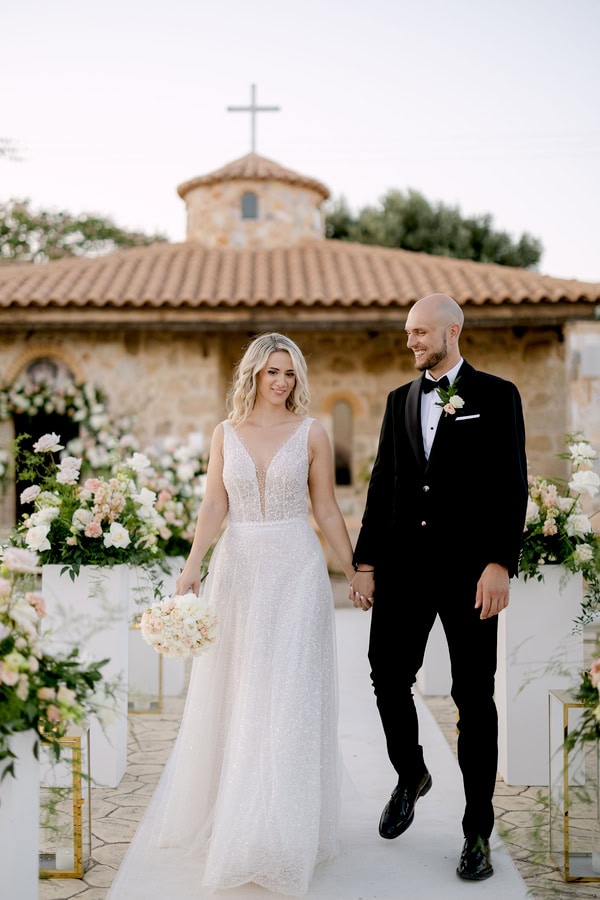Romantic Summer Wedding With Pastel Tones At Polichoros Lolou