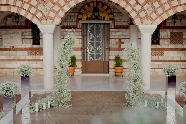 Romantic Wedding Babys Breath Chic Details