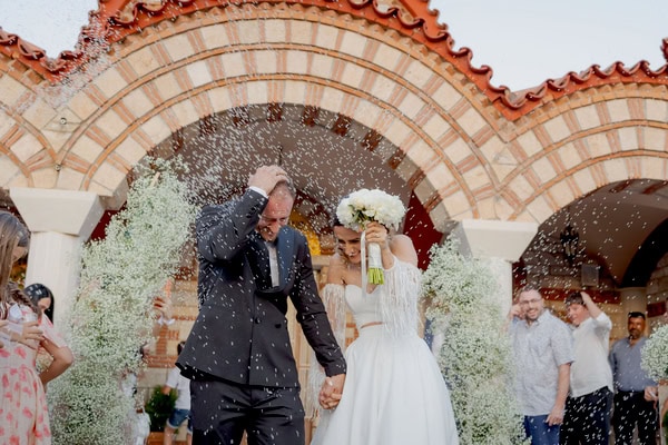 Romantic Wedding Babys Breath Chic Details