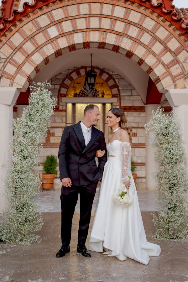 Romantic Wedding Babys Breath Chic Details