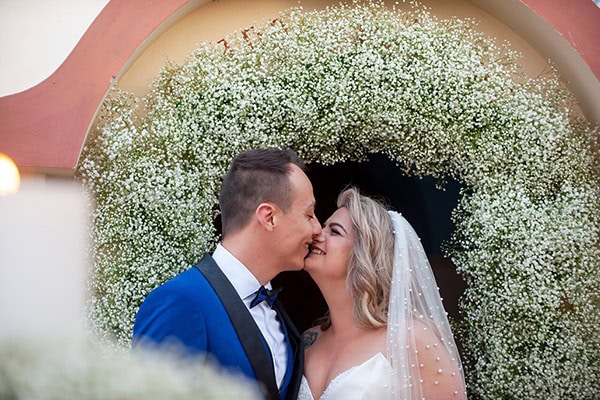 ‘Ενας ρομαντικός γάμος στο Απέραντο Γαλάζιο | Χαρά & Αλέξανδρος