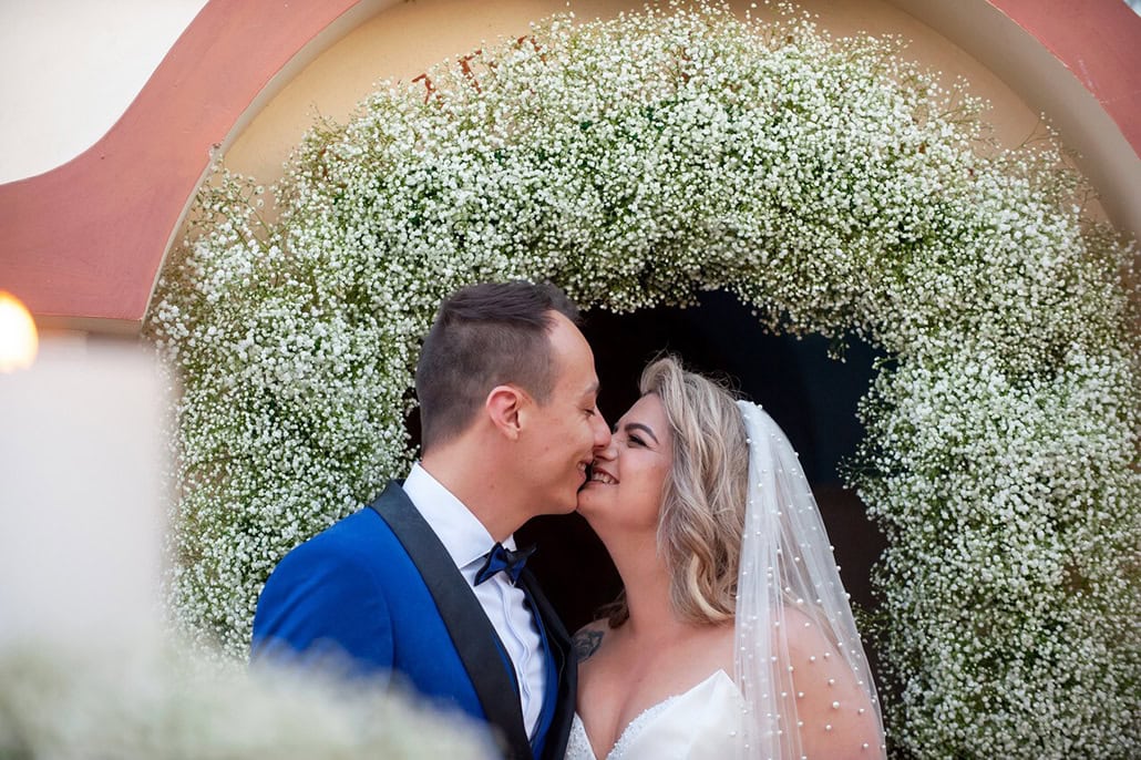 ‘Ενας ρομαντικός γάμος στο Απέραντο Γαλάζιο | Χαρά & Αλέξανδρος