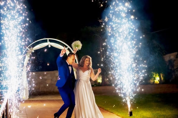 Romantic Wedding Endless Blue