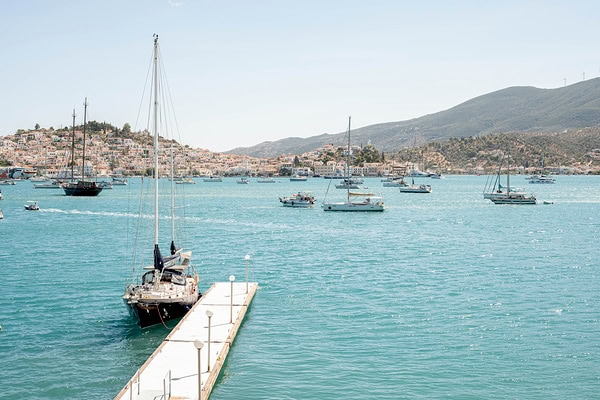 Romantic Wedding Poros Beautiful Moments