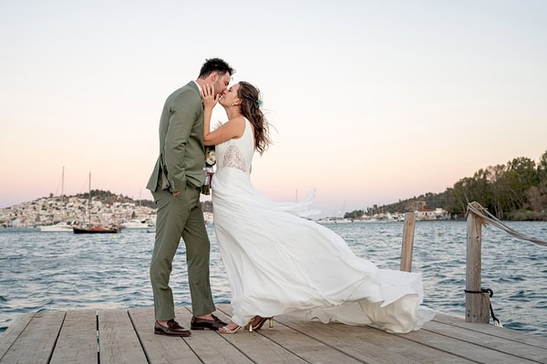 Romantic Wedding Poros Beautiful Moments