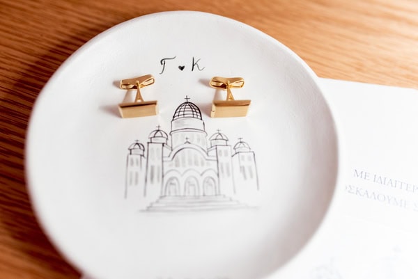 Romantic Wedding With White And Gold Details Patra