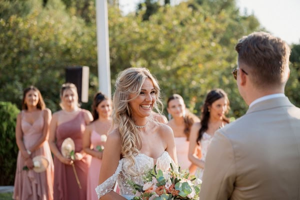 Summer Garden Style Wedding With Romantic Details