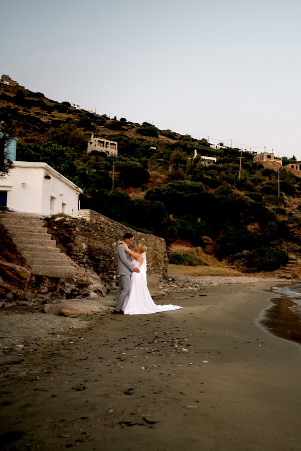 Summer Wedding Andros White Flowers