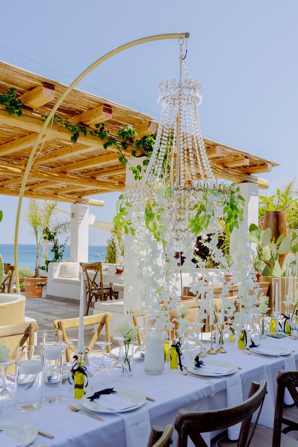 Summer Wedding Lythos White Flowers