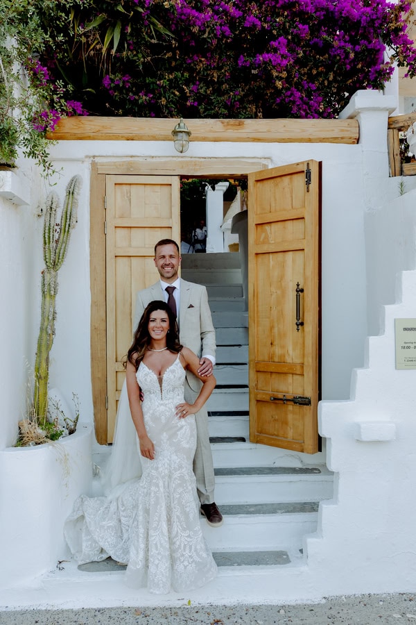 Summer Wedding Lythos White Flowers