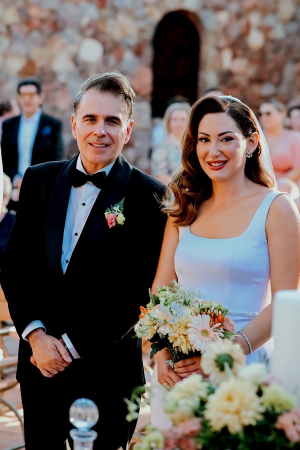 Summer Wedding With Colorful Details At Ktima Laas