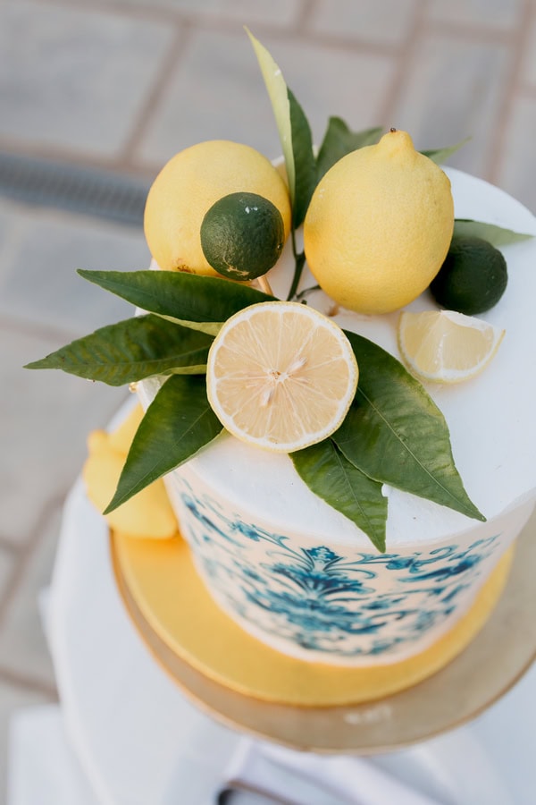 Summer Wedding With Mediterranean Details