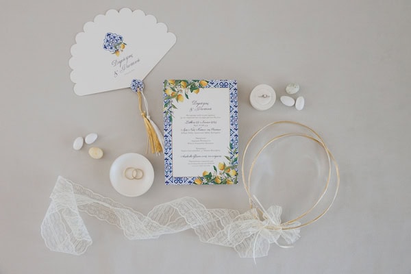 Summer Wedding With Mediterranean Details