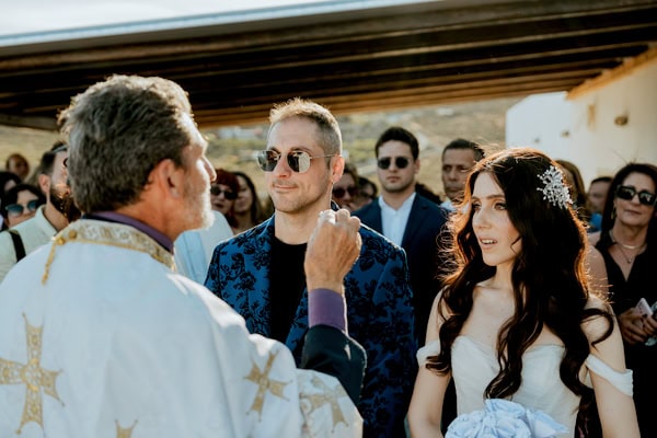 Summer Wedding With Musical Details In Serifos