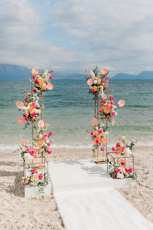 Vibrant Fall Wedding Lefkada Disco Flair