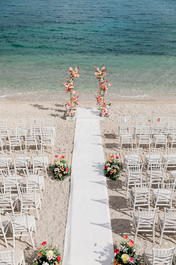 Vibrant Fall Wedding Lefkada Disco Flair