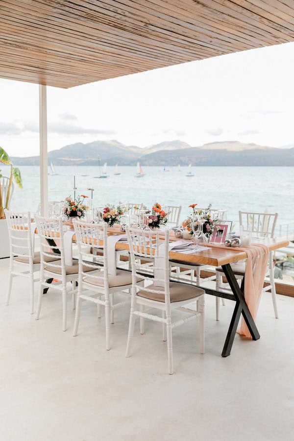 Vibrant Fall Wedding Lefkada Disco Flair