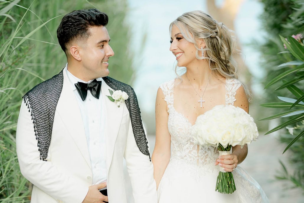 Αιγαιοπελαγίτικη αύρα σε έναν elegant καλοκαιρινό γάμο | Δήμητρα & Χρήστος