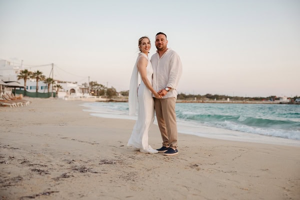 Beautiful Spring Wedding Baptism Naxos
