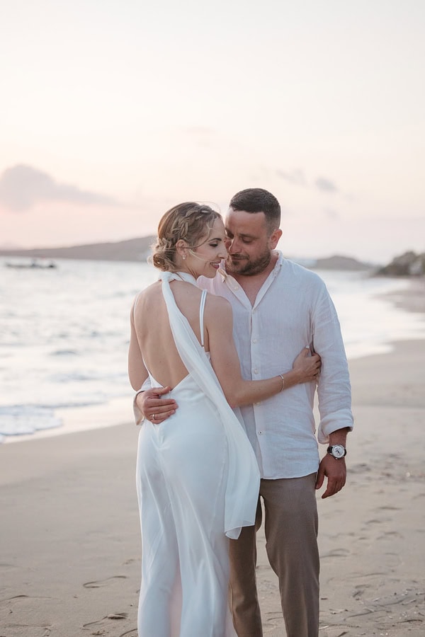 Beautiful Spring Wedding Baptism Naxos