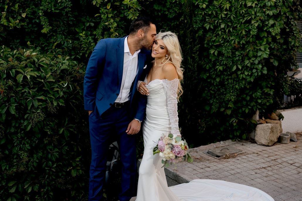 Όμορφος καλοκαιρινός γάμος με μπλε αποχρώσεις και chinoiserie λεπτομέρειες | Μαρία & Χρίστος