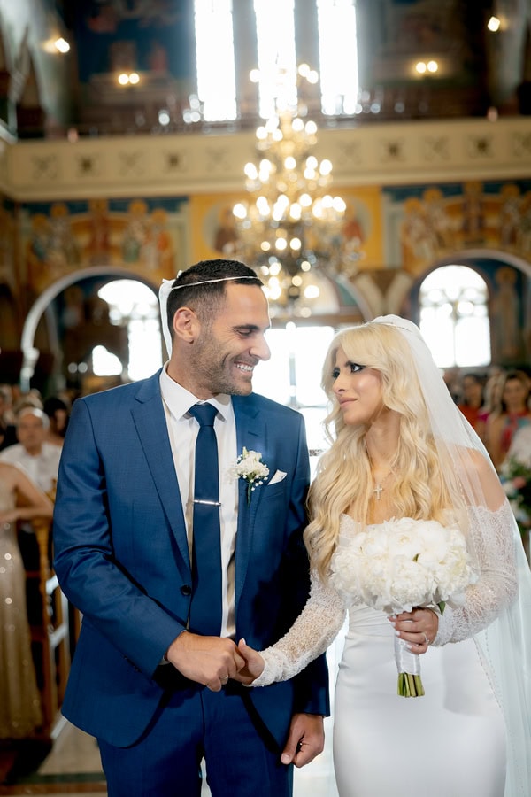 Beautiful Summer Wedding Blue Hues Chinoiserie Details