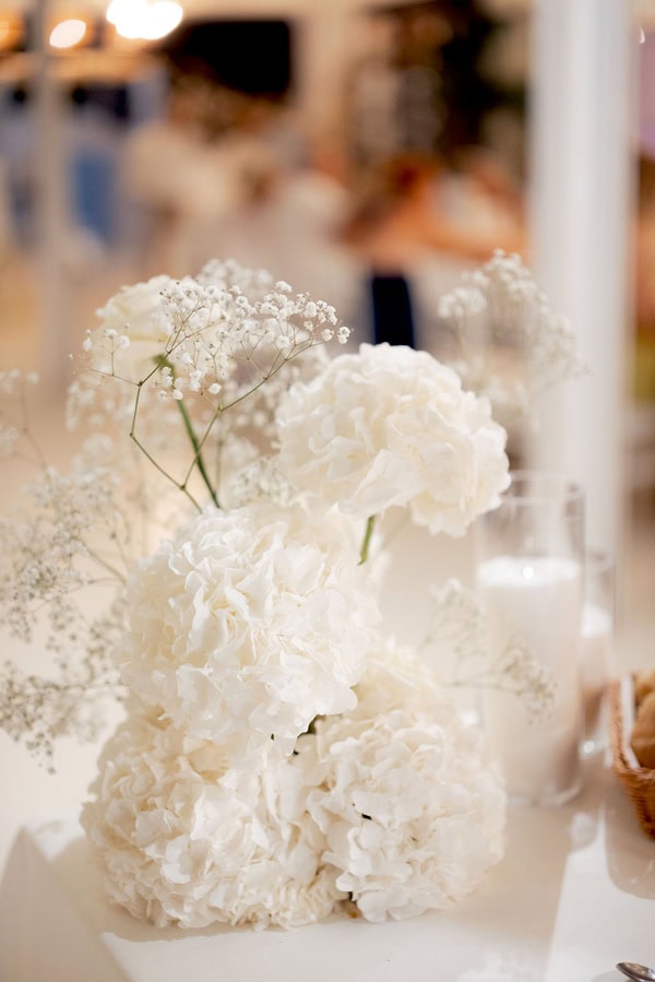 Destination Romantic Wedding Rethymno White  Blooms
