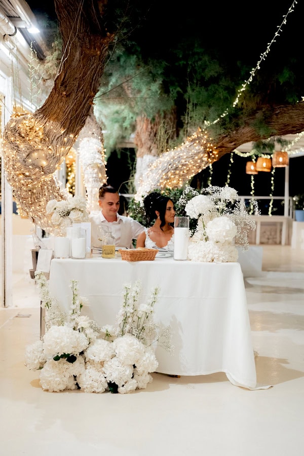 Destination Romantic Wedding Rethymno White  Blooms