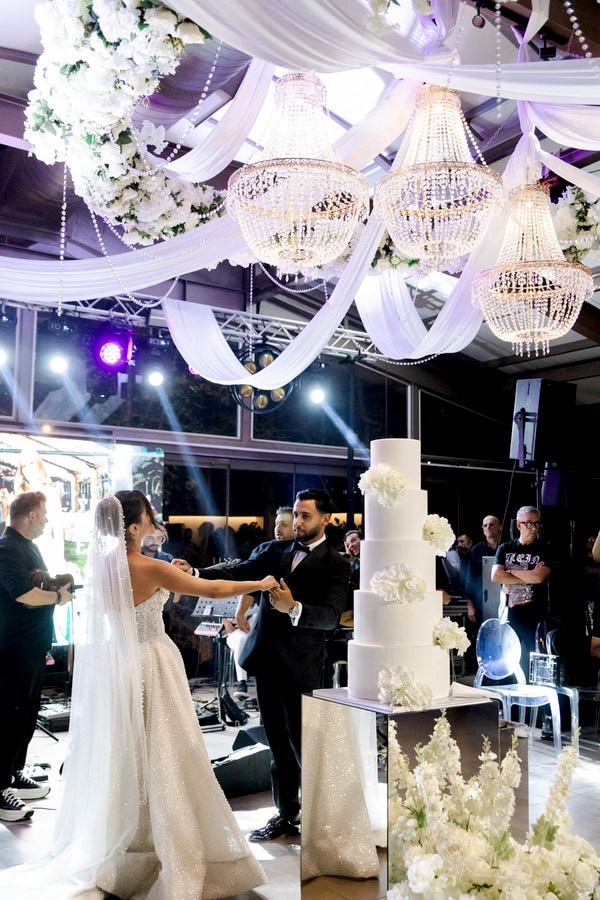 Dreamy Wedding With White Florals And Elegant Style