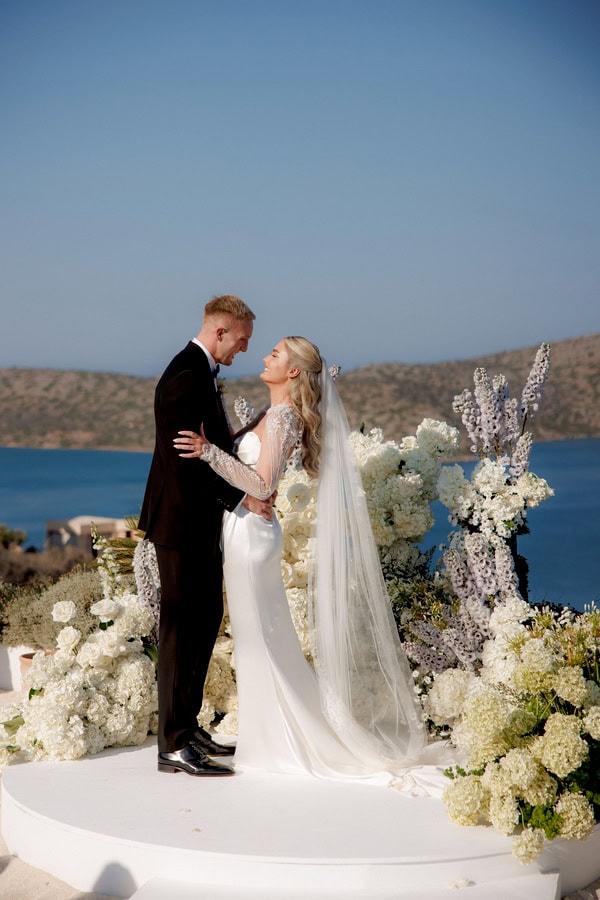 Luxurious Summer Wedding Mirabello Bay Crete