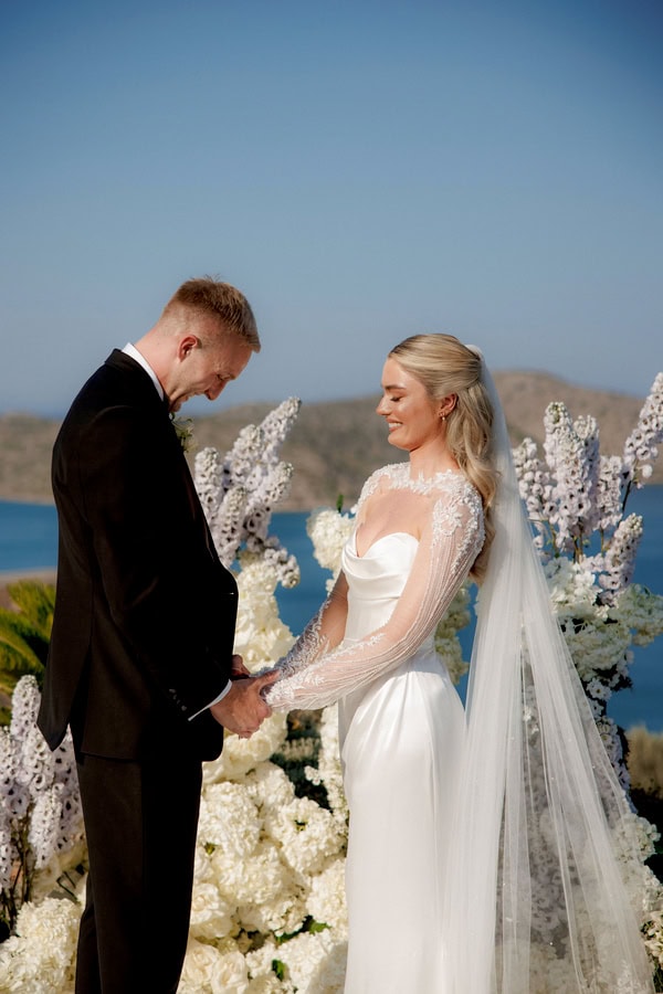 Luxurious Summer Wedding Mirabello Bay Crete