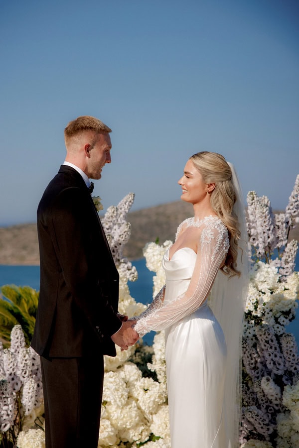 Luxurious Summer Wedding Mirabello Bay Crete