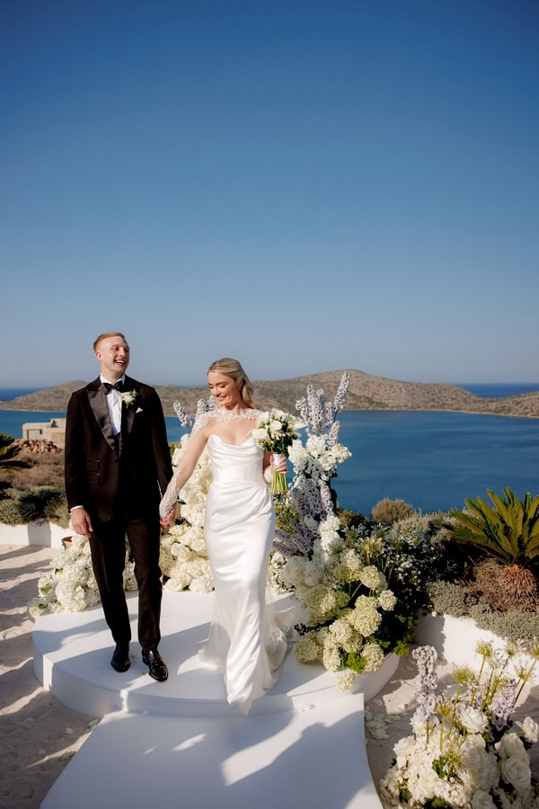 Luxurious Summer Wedding Mirabello Bay Crete
