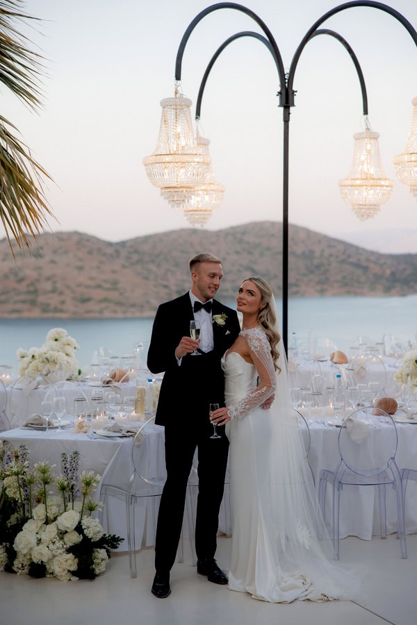 Luxurious Summer Wedding Mirabello Bay Crete