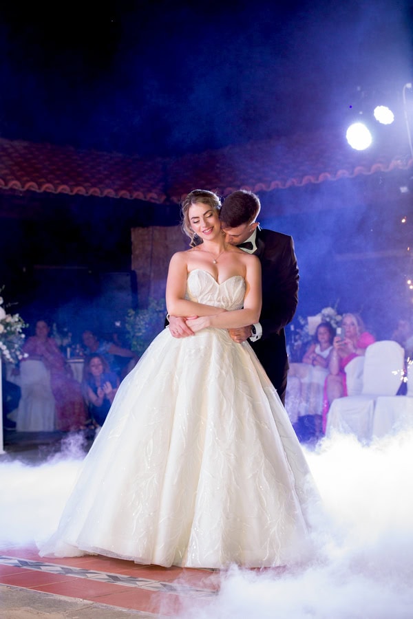 Military Wedding Thessaloniki White Flowers