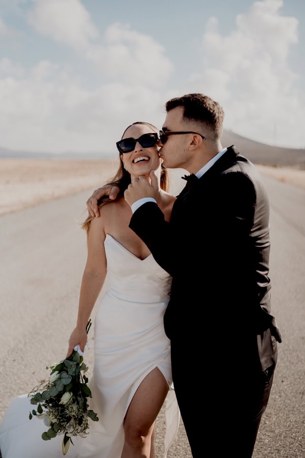 Romantic Chic Wedding Heraklio With White Flowers