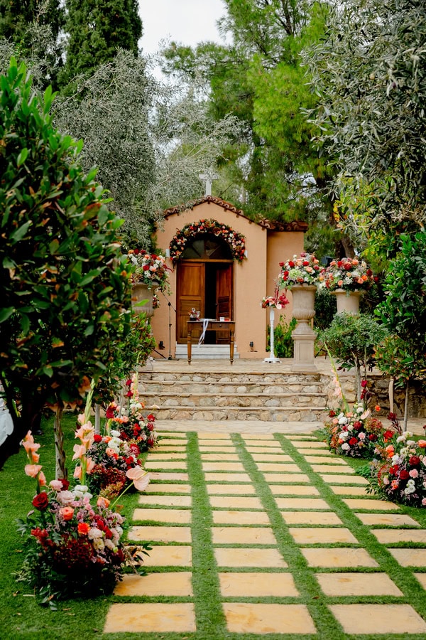 Romantic Colorful Wedding Athens