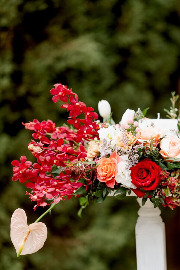 Romantic Colorful Wedding Athens