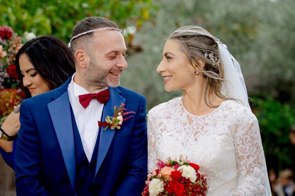 Romantic Colorful Wedding Athens