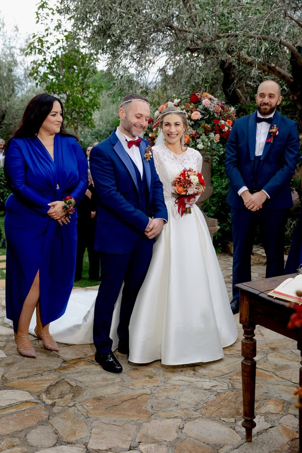 Romantic Colorful Wedding Athens