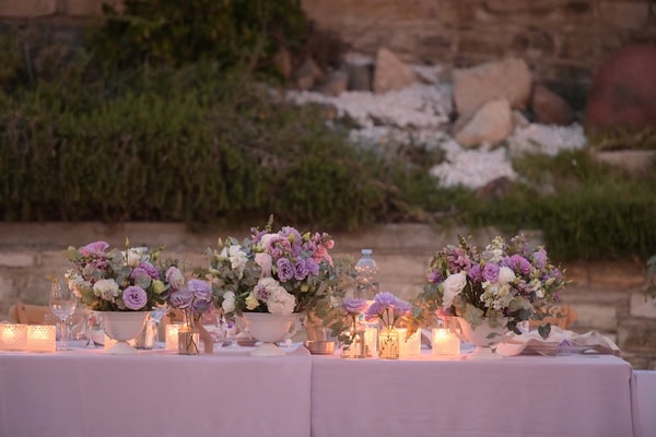 Romantic Lavender Wedding In Lefkara