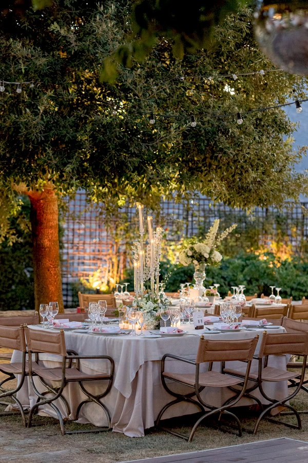 Romantic Summer Wedding Ktima Laas White Hydrangeas
